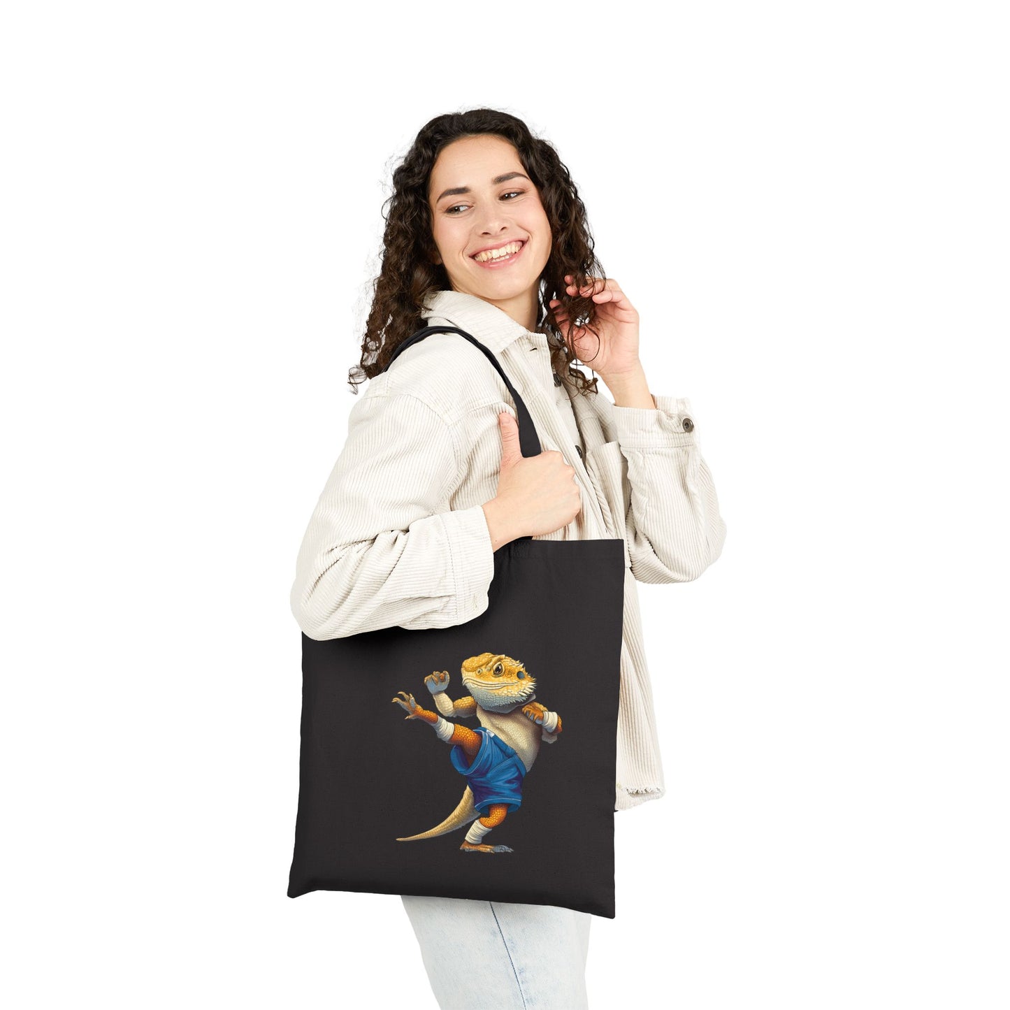 Canvas Tote - Muay Thai Bearded Dragon