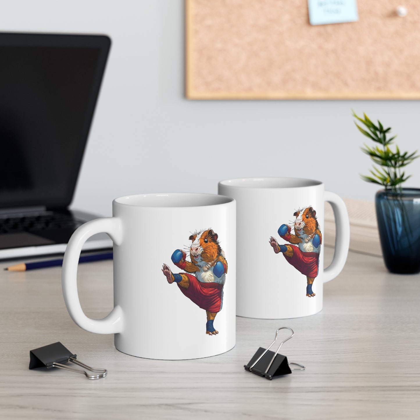 Muay Thai Guinea Pig Mug