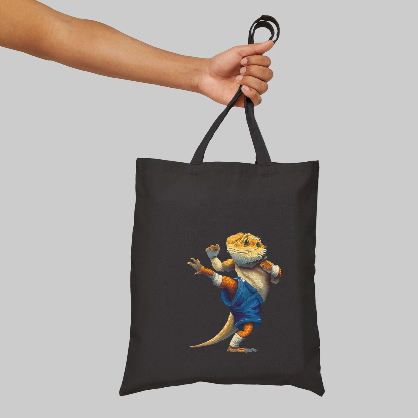 Canvas Tote - Muay Thai Bearded Dragon