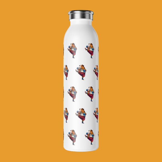 Water Bottle - Muay Thai Guinea Pig Pattern