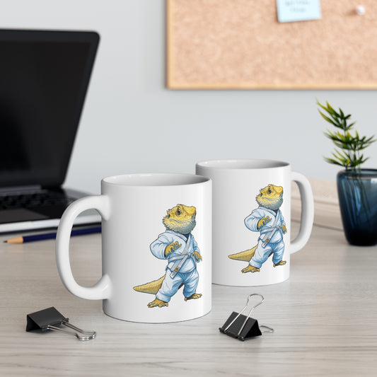 Bearded Dragon in Gi Mug