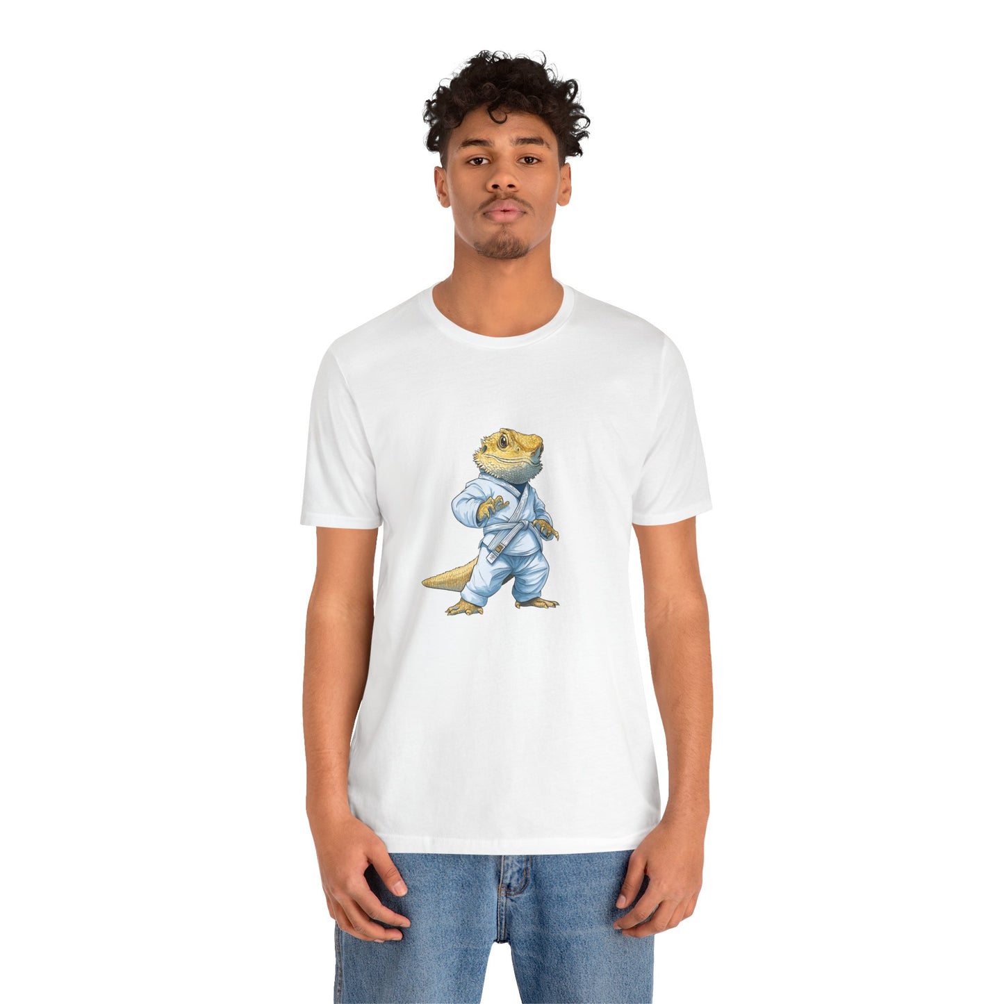 Bearded Dragon in Gi Tee, Adult