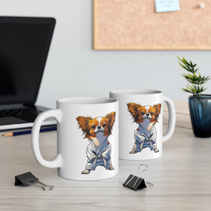 Rescue Pup in Gi Mug