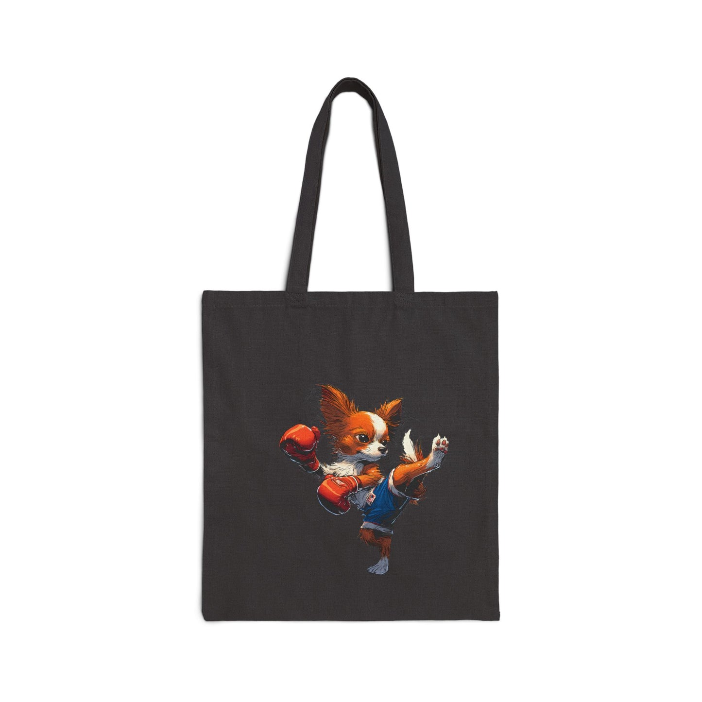 Canvas Tote - Mighty Muay Thai Mutt