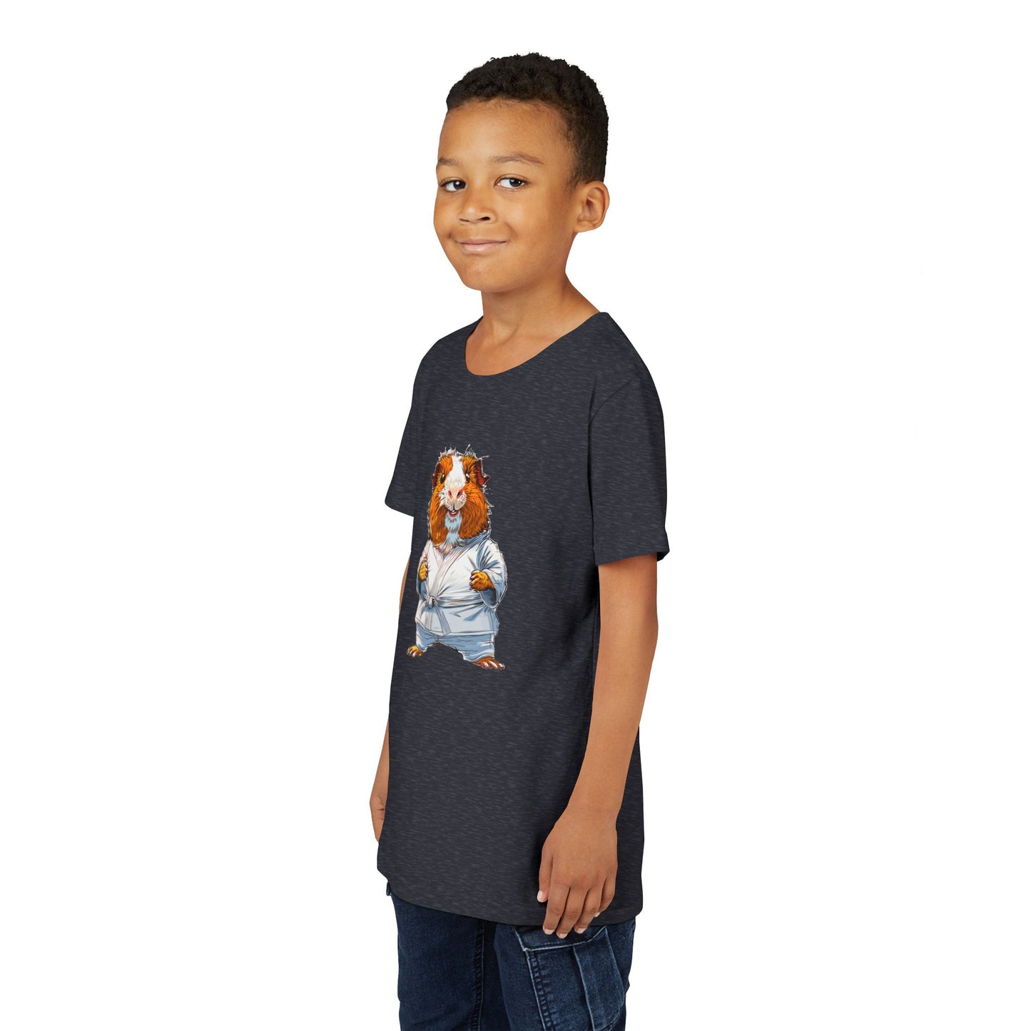 Guinea Pig in Gi Tee, Youth