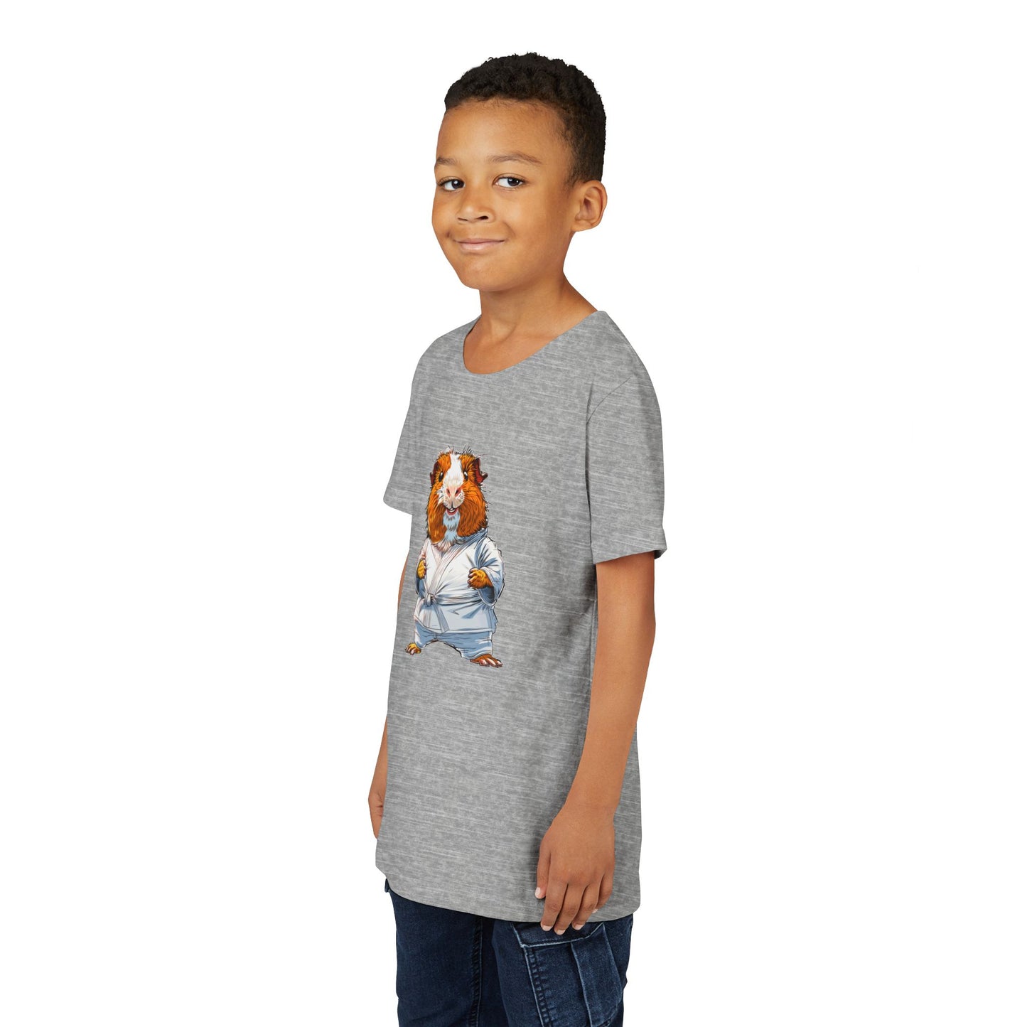 Guinea Pig in Gi Tee, Youth