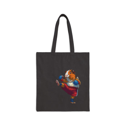 Canvas Tote - Muay Thai Guinea Pig