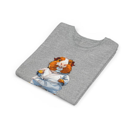 Guinea Pig in Gi Tee, Youth