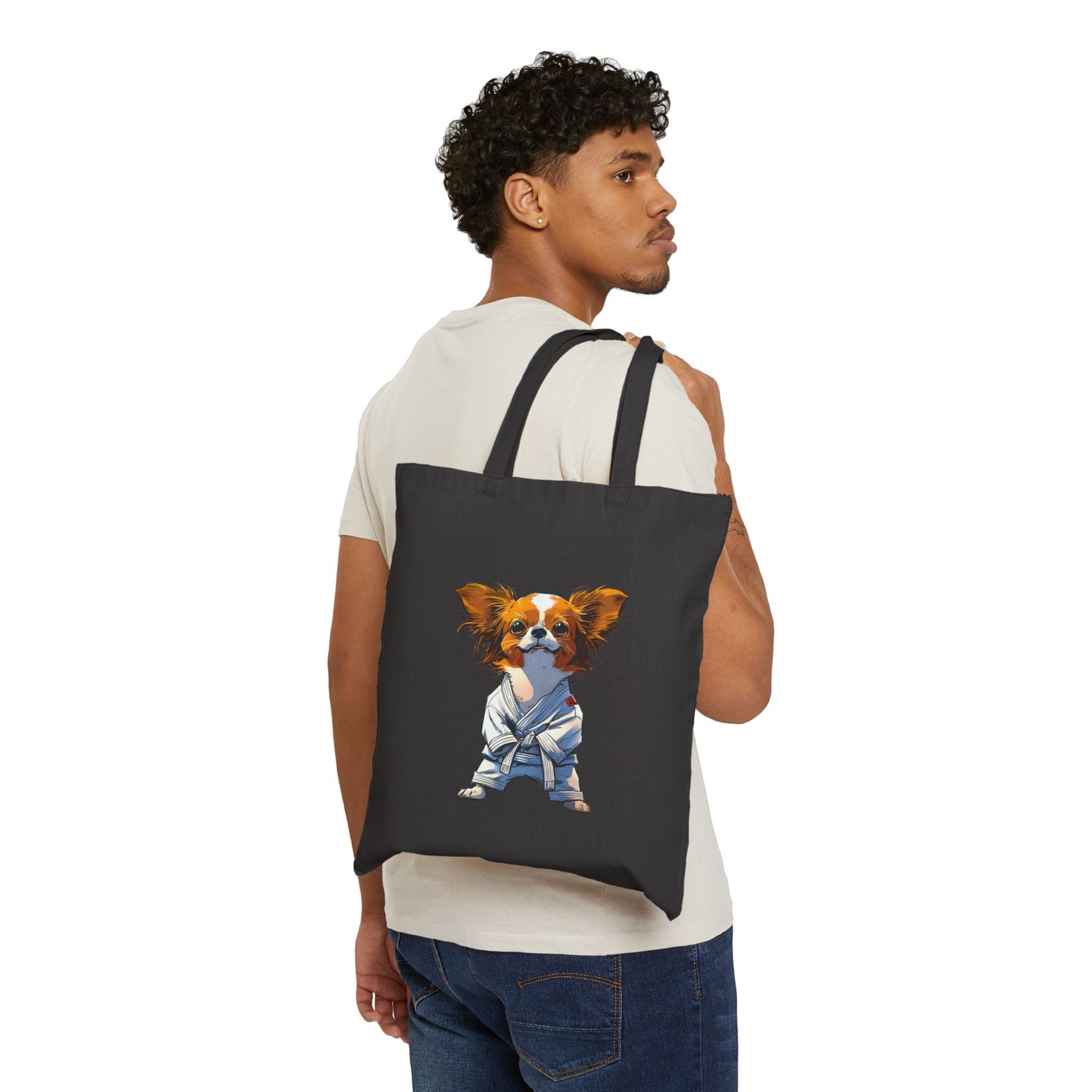 Canvas Tote - Rescue Pup in Gi