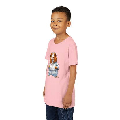 Guinea Pig in Gi Tee, Youth