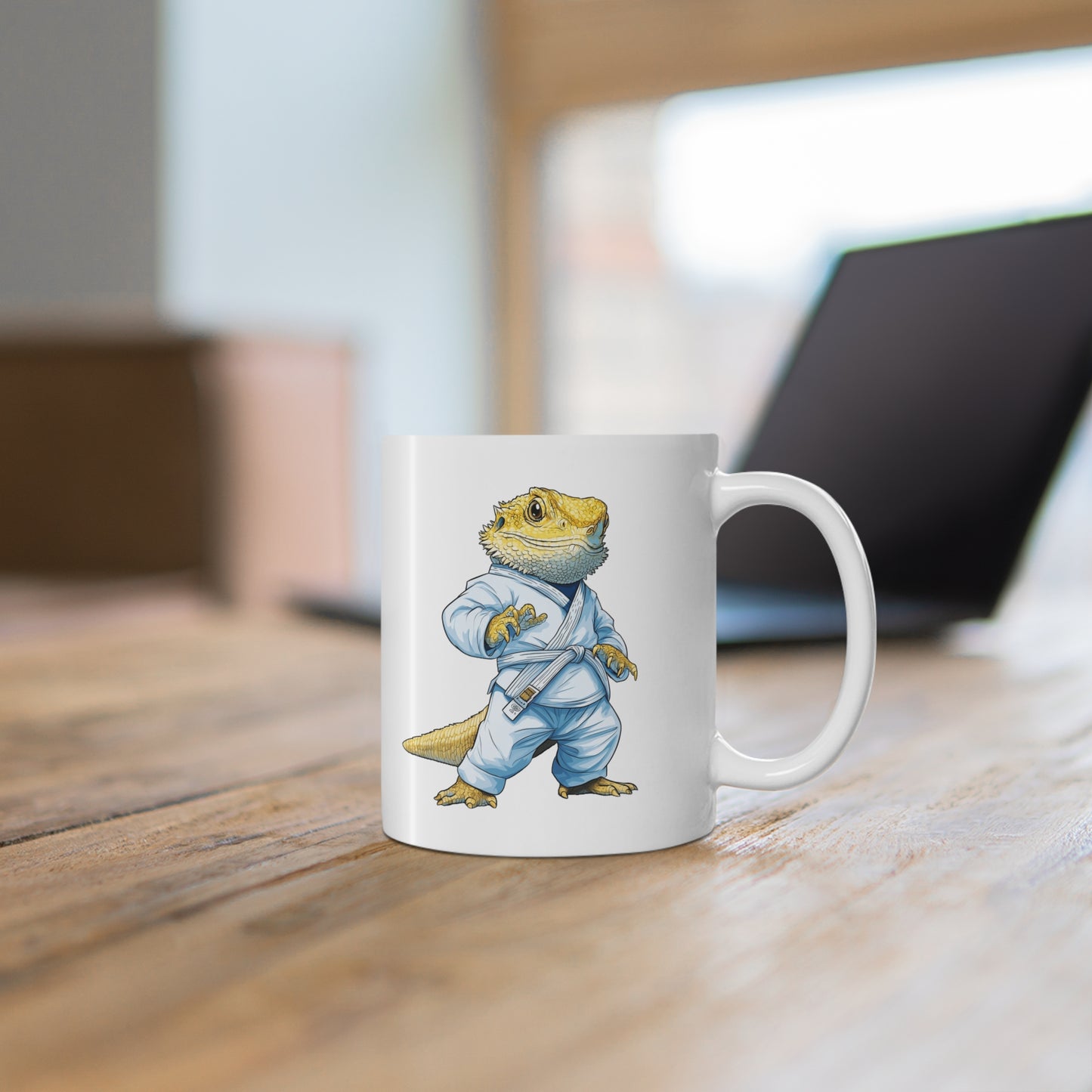 Bearded Dragon in Gi Mug