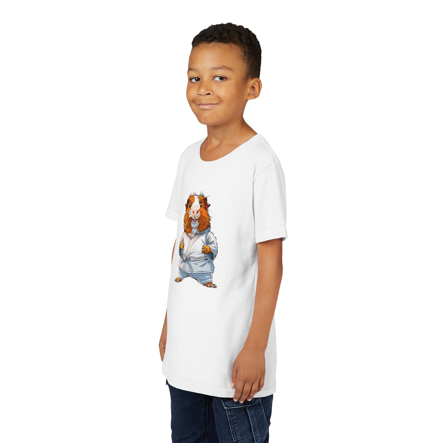 Guinea Pig in Gi Tee, Youth