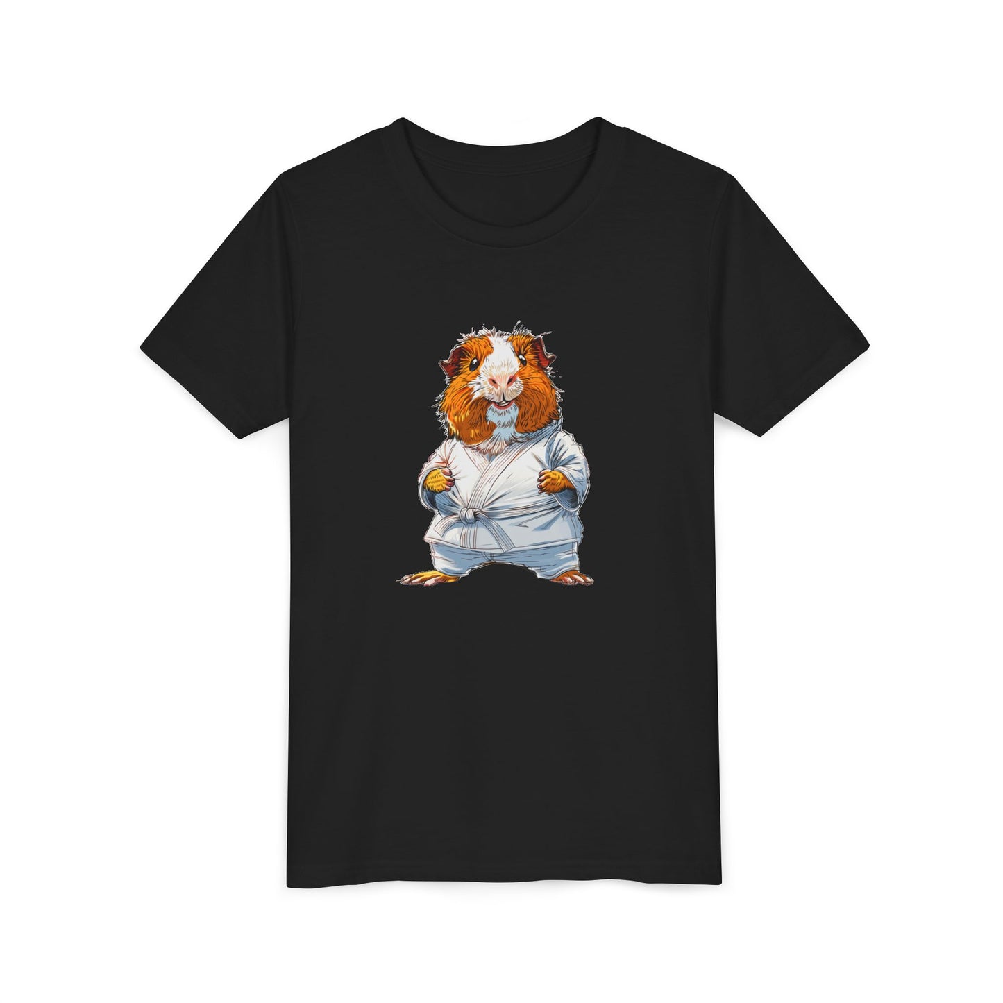 Guinea Pig in Gi Tee, Youth