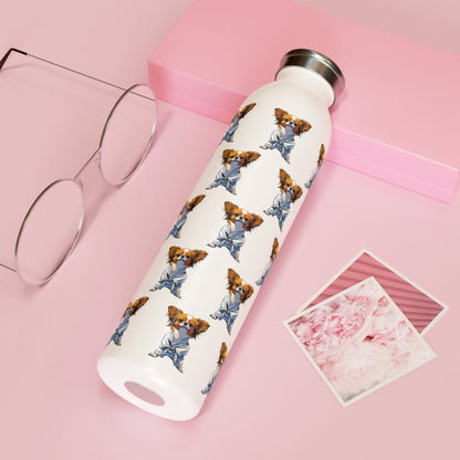 Water Bottle - Rescue Pup in Gi Pattern