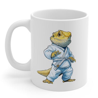 Bearded Dragon in Gi Mug