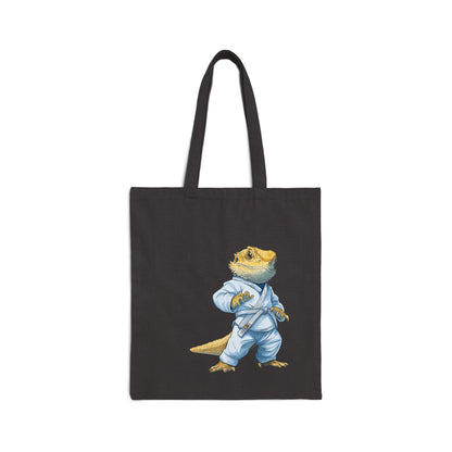 Canvas Tote - Bearded Dragon in Gi