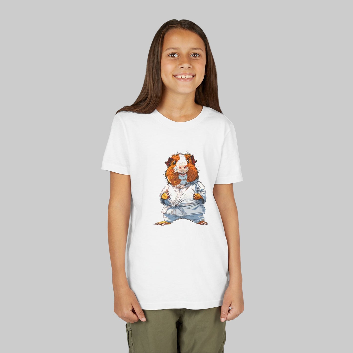 Guinea Pig in Gi Tee, Youth