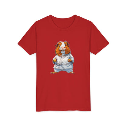 Guinea Pig in Gi Tee, Youth