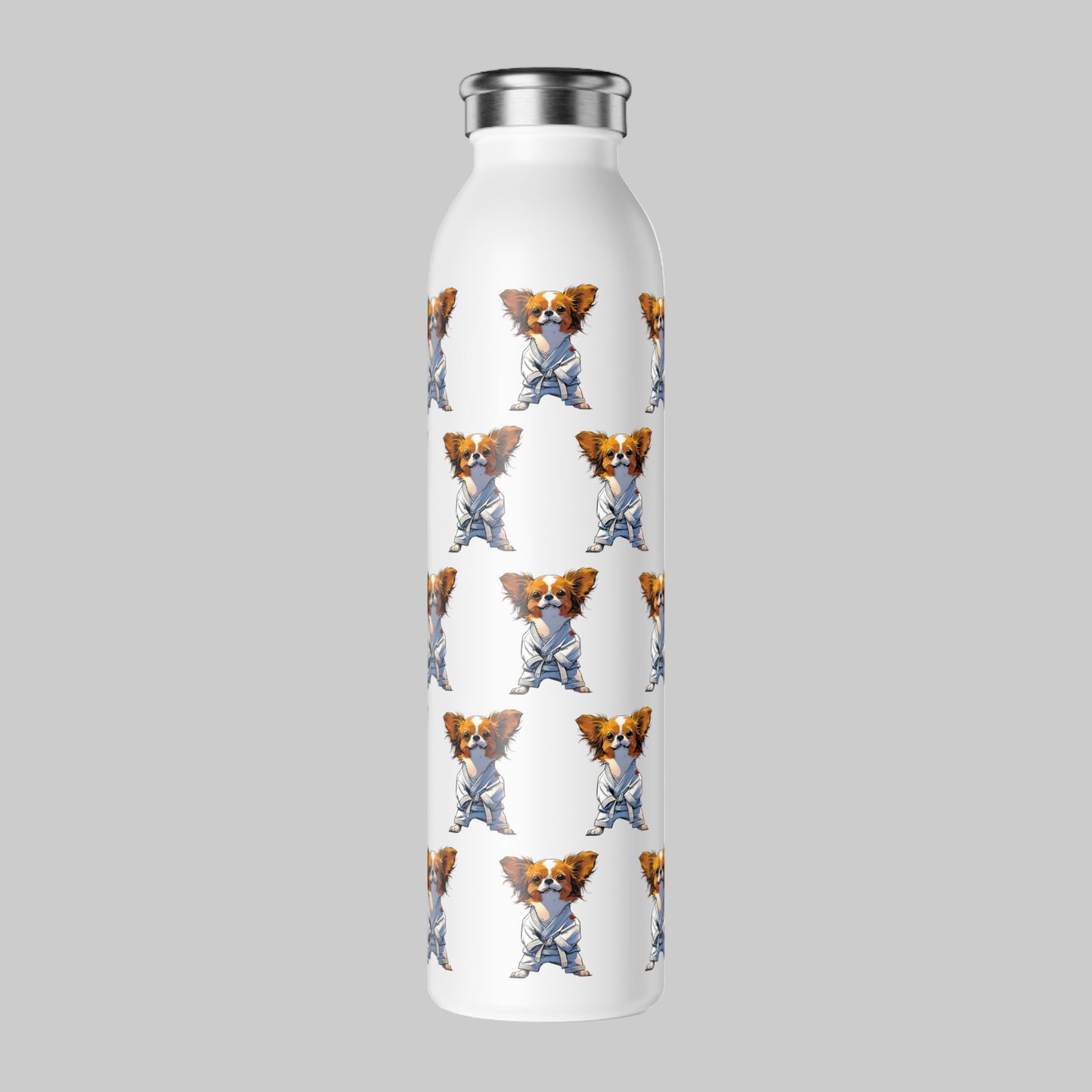 Water Bottle - Rescue Pup in Gi Pattern