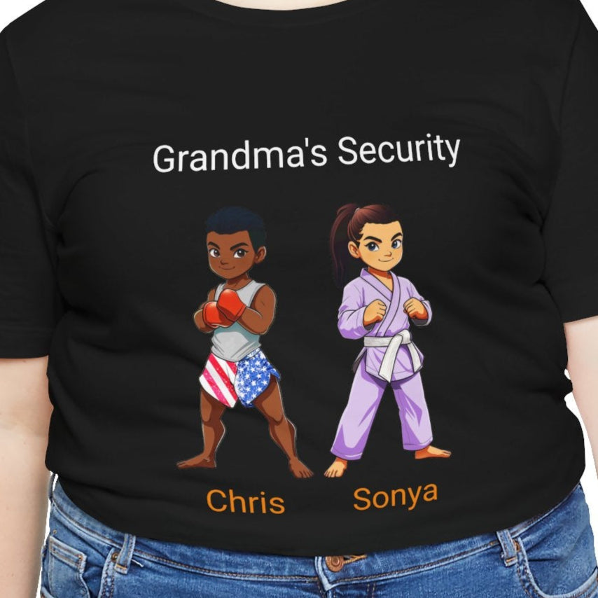 Personalized My Security Detail Tee, Adult